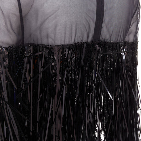 Women's Alexandre Vauthier Sequin Sheer Dress