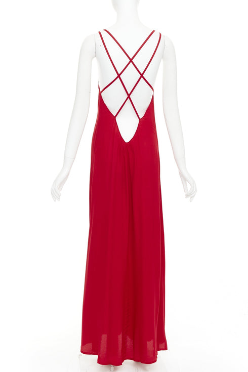 Women's Reformation Miguel Viscose Blend Gown