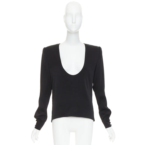Women's Alexandre Vauthier Padded Shoulder Top