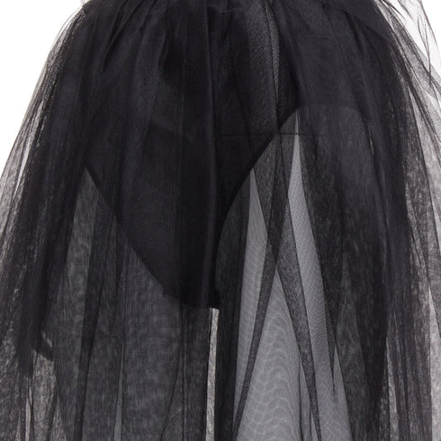 Women's Alexandre Vauthier Sheer Flared Dress
