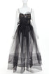 Women's Alexandre Vauthier Sheer Flared Dress