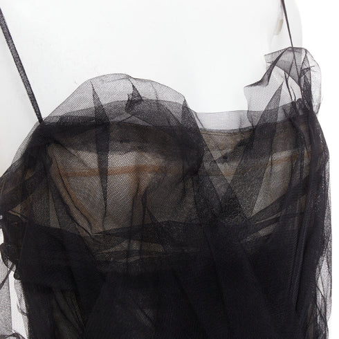 Women's Alexandre Vauthier Sheer Flared Dress
