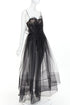 Women's Alexandre Vauthier Sheer Flared Dress