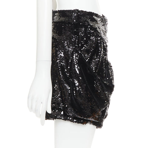 Women's Alexandre Vauthier Sequin Bubble Shorts