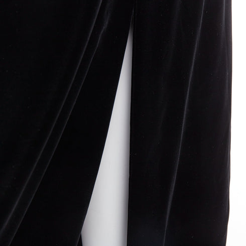 Women's Alexandre Vauthier Velvet High Maxi Skirt