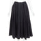 Women's Khaite Cotton Pleated Tea Length Skirt