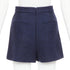 Women's Red Valentino Navy Virgin Wool Shorts