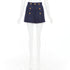Women's Red Valentino Navy Virgin Wool Shorts