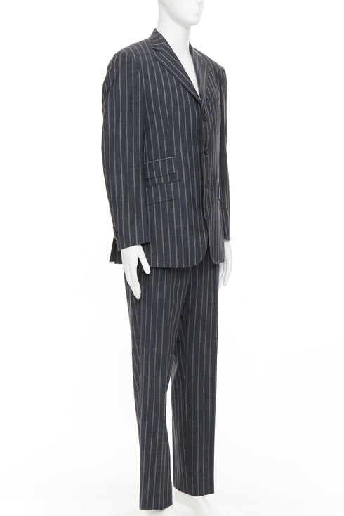 Men's Etro Wool Single Breasted Blazer