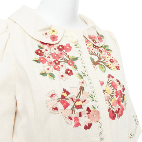 Women's Kenzo Cotton Peter Pan Coat Dress
