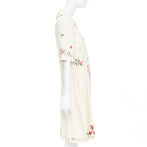 Women's Kenzo Cotton Peter Pan Coat Dress