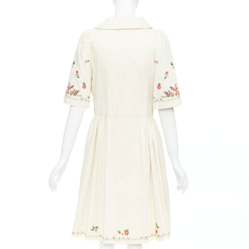 Women's Kenzo Cotton Peter Pan Coat Dress