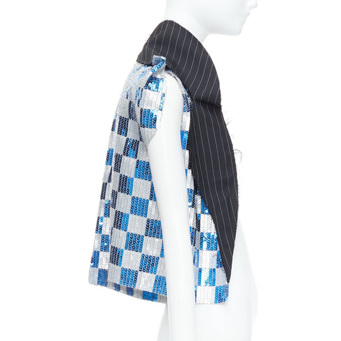 Women's Comme Des Garcons 2007 Wool Trim Vest