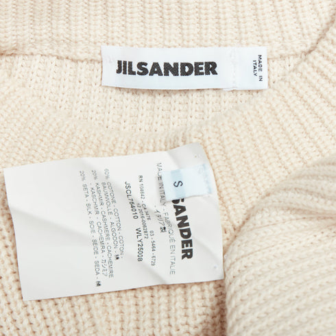 Women's Jil Sander Cotton Cashmere Silk Dress Vest