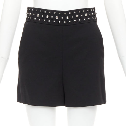 Women's Red Valentino Studded Floral Shorts