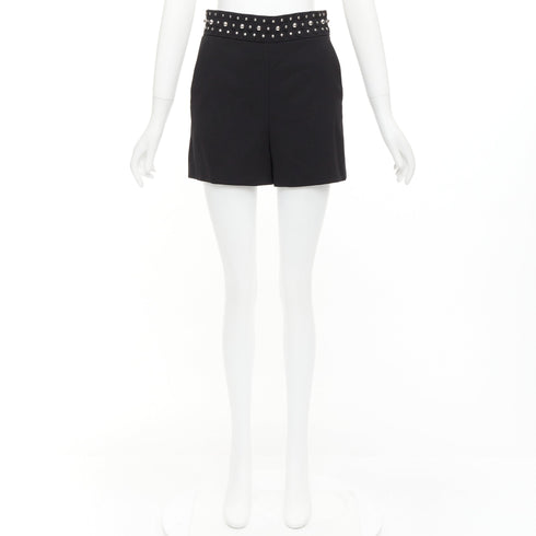 Women's Red Valentino Studded Floral Shorts