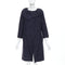 Women's Roland Mouret Cotton Blend Tweed Coat