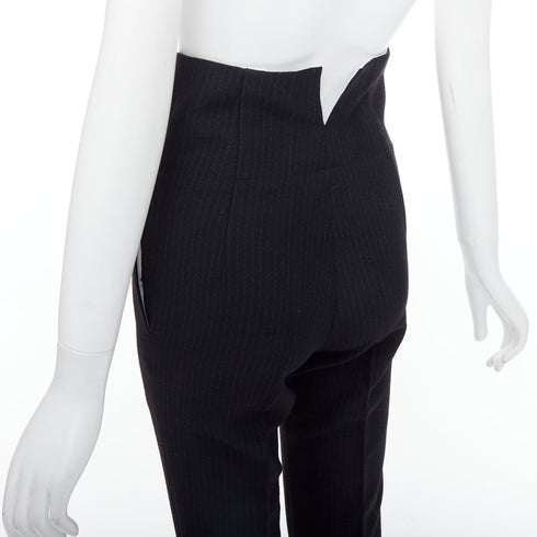 Women's Joseph Wool Blend Crepe Pinstripe Pants