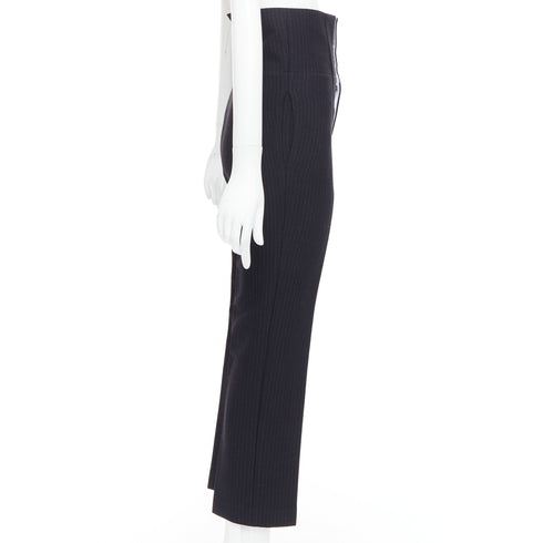 Women's Joseph Wool Blend Crepe Pinstripe Pants