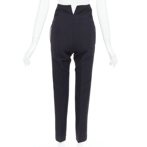 Women's Joseph Wool Blend Crepe Pinstripe Pants