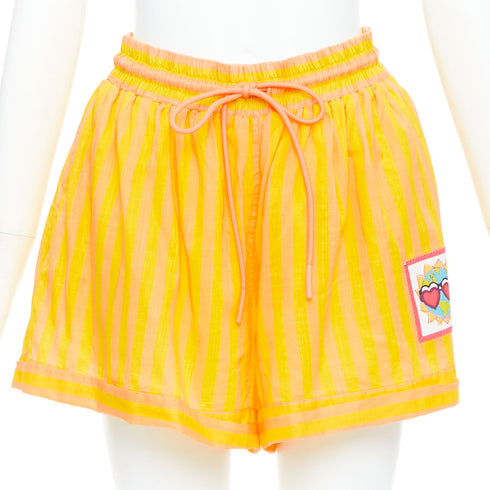 Women's Zimmermann Cotton Voile Striped Boxer Shorts