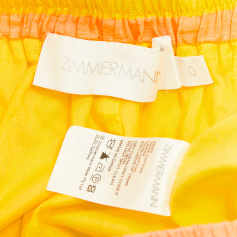 Women's Zimmermann Cotton Voile Striped Boxer Shorts
