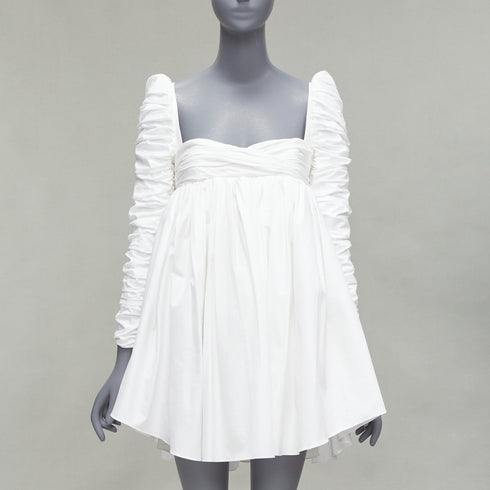 Women's Khaite Sweetheart Empire Mini Dress