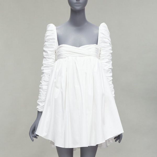Women's Khaite Sweetheart Empire Mini Dress