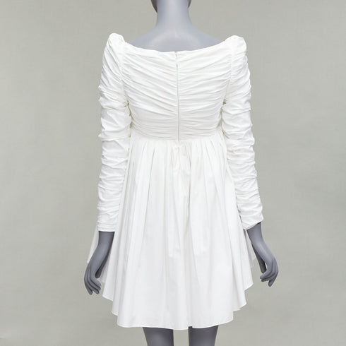 Women's Khaite Sweetheart Empire Mini Dress