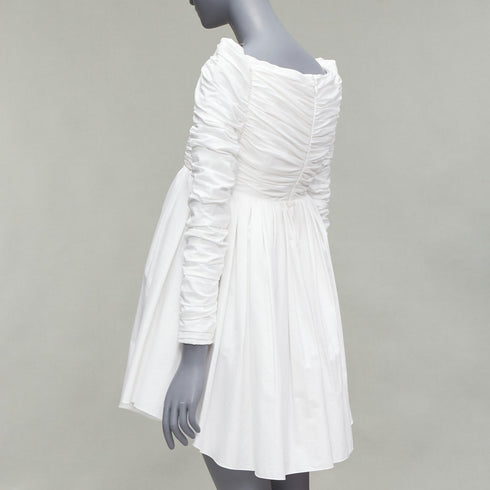 Women's Khaite Sweetheart Empire Mini Dress