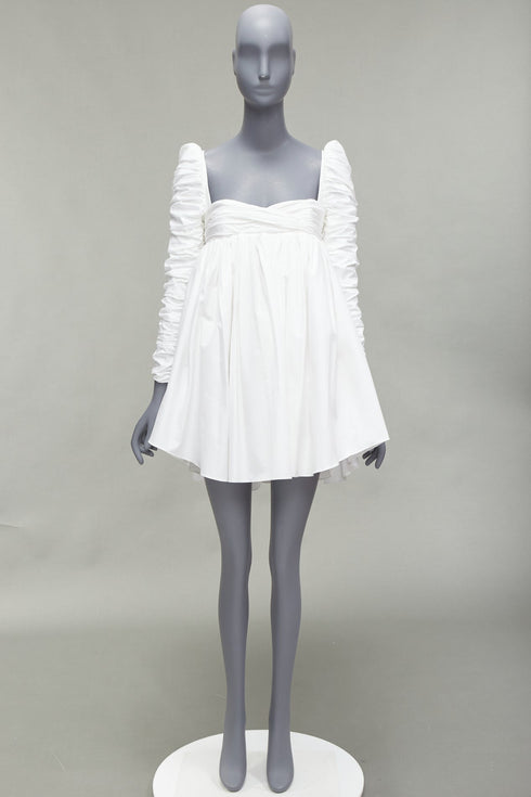 Women's Khaite Sweetheart Empire Mini Dress
