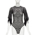 Women's Roland Mouret Lattice Lace Bodysuit Top