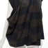 Women's Comme Des Garcons Checked Draped Vest Top
