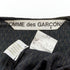 Women's Comme Des Garcons Checked Draped Vest Top