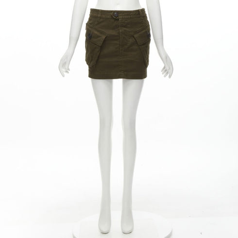 Women's Dsquared2 Cargo Pocket Mini Skirt