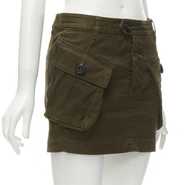 Women's Dsquared2 Cargo Pocket Mini Skirt