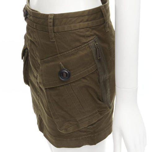 Women's Dsquared2 Cargo Pocket Mini Skirt
