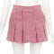 Women's Red Valentino Wool Blend Gingham Skorts