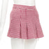 Women's Red Valentino Wool Blend Gingham Skorts