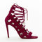 Women's Aquazzura Suede Lace Up Sandals High Heels