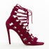 Women's Aquazzura Suede Lace Up Sandals High Heels