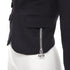 Women's Dsquared2 Piercing Zipper Cropped Blazer