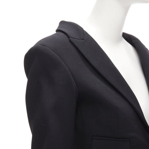Women's Dsquared2 Piercing Zipper Cropped Blazer