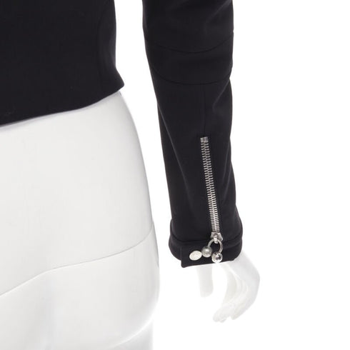 Women's Dsquared2 Piercing Zipper Cropped Blazer