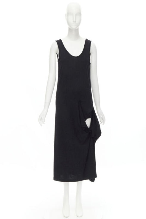 Women's Comme Des Garcons Draped Scoop Neck Dress