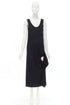 Women's Comme Des Garcons Draped Scoop Neck Dress