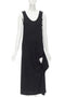 Women's Comme Des Garcons Draped Scoop Neck Dress