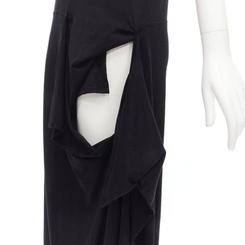 Women's Comme Des Garcons Draped Scoop Neck Dress