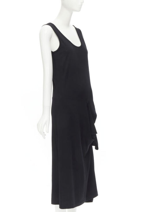 Women's Comme Des Garcons Draped Scoop Neck Dress