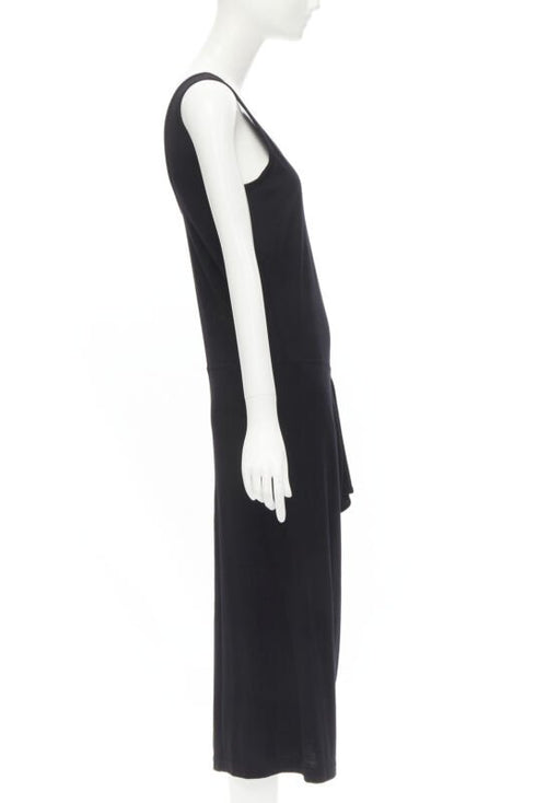 Women's Comme Des Garcons Draped Scoop Neck Dress